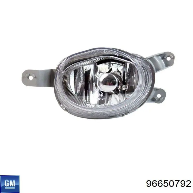 Купити 96650792 General Motors Фара протитуманна, ліва