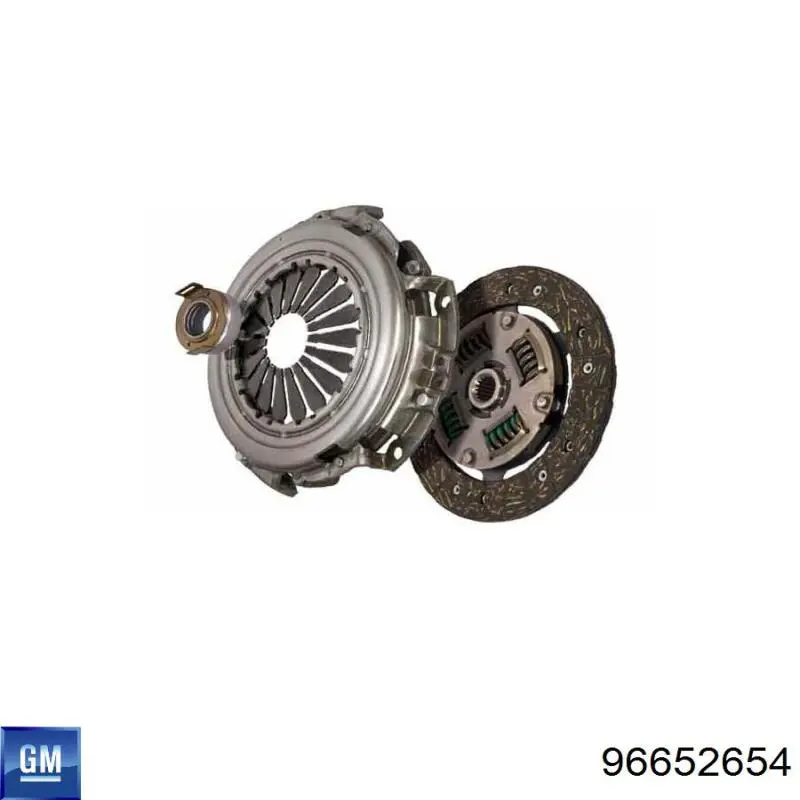Зчеплення General Motors 96652654 ціна, від 38.53 USD