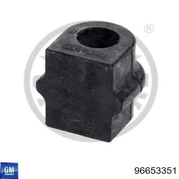 Купити 96653351 General Motors Подушка стабілізатора передня