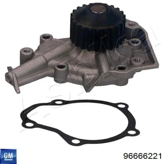 Помпа охолодження General Motors 96666221 ціна, від 19.69 USD