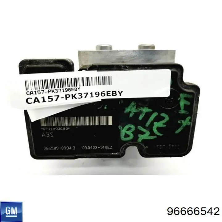  96666542 General Motors