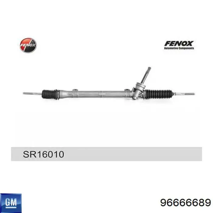 96666689 General Motors Рейковий рульовий механізм