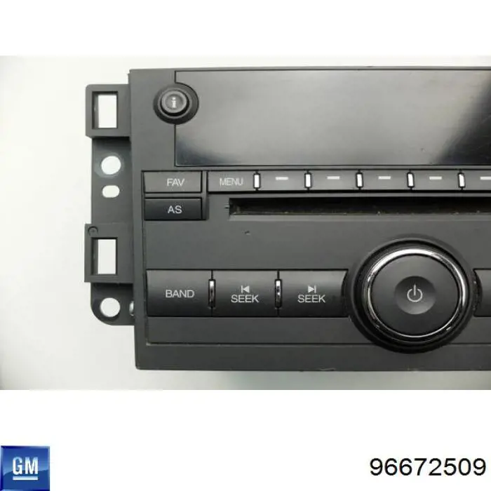 Магнітола (радіо AM/FM) General Motors 96672509 ціна, від 25.34 USD