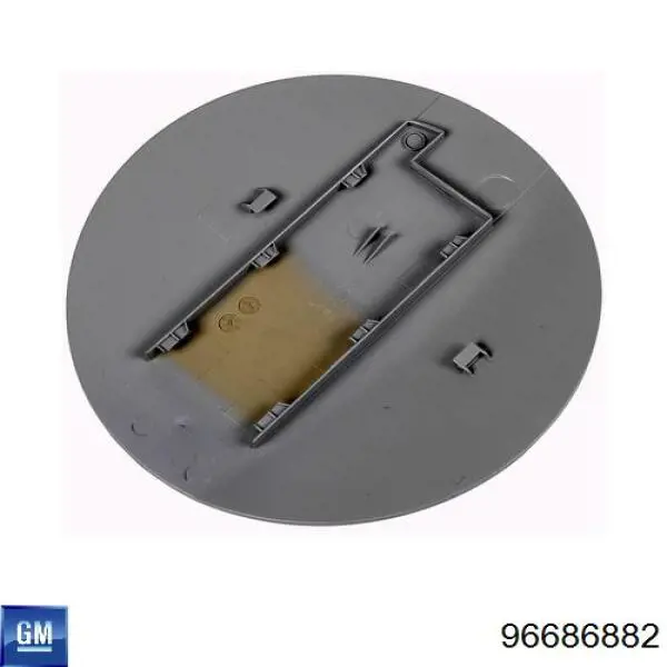 96686882 General Motors Кронштейн бампера заднього, правий