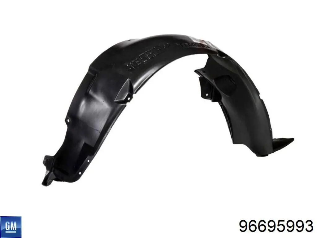 Купити 6601011136801P 4max Підкрилок переднього крила, лівий задній