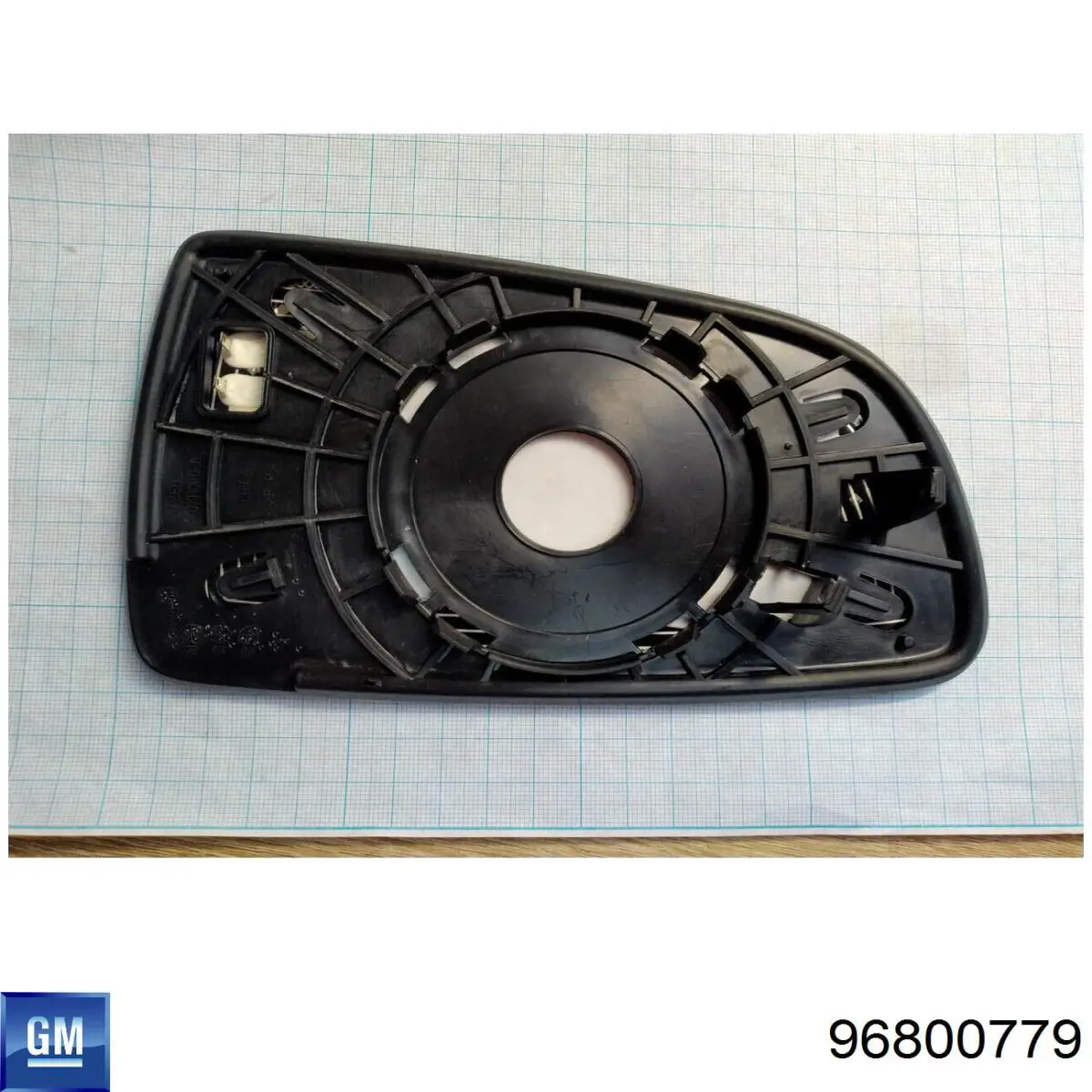 Дзеркальний елемент лівого дзеркала заднього виду General Motors 96800779 ціна, від 14.25 USD