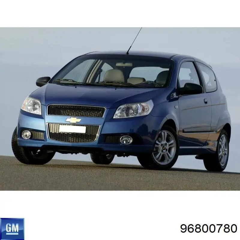 Купити 96800780 General Motors Скло дзеркала заднього виду, правого