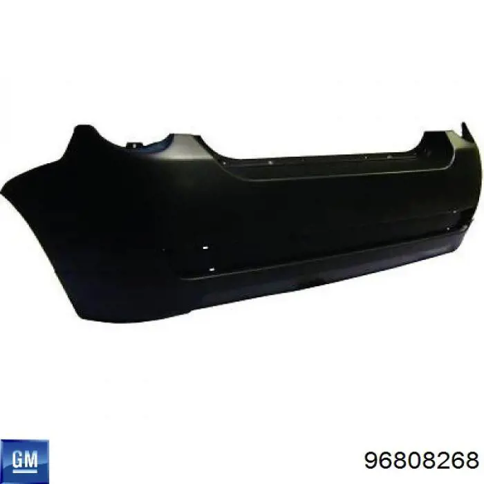Кожух бампера заднього General Motors 96808268 ціна, від 77.47 USD