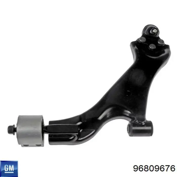 Сайлентблок переднього важеля 96809676 General Motors