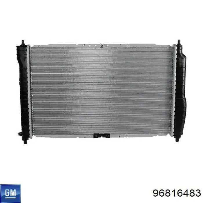 96816483 General Motors радіатор охолодження двигуна
