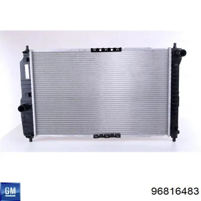 Радіатор основний General Motors 96816483 ціна, від 70.54 USD