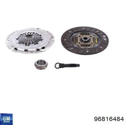 Купити 96816484 General Motors Радіатор двигуна