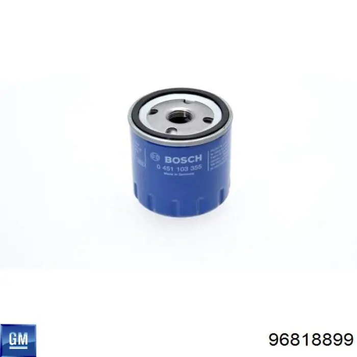 Масляний фільтр двигуна General Motors 96818899 ціна, від 4.25 USD