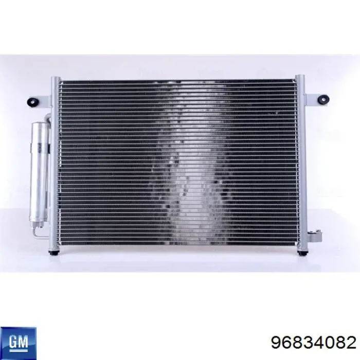 Конденсатор кондиціонера General Motors 96834082 ціна, від 70.64 USD