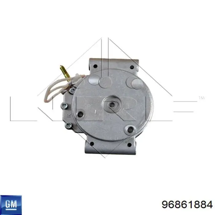 Компресор системи кондиціювання General Motors 96861884 ціна, від 296.07 USD