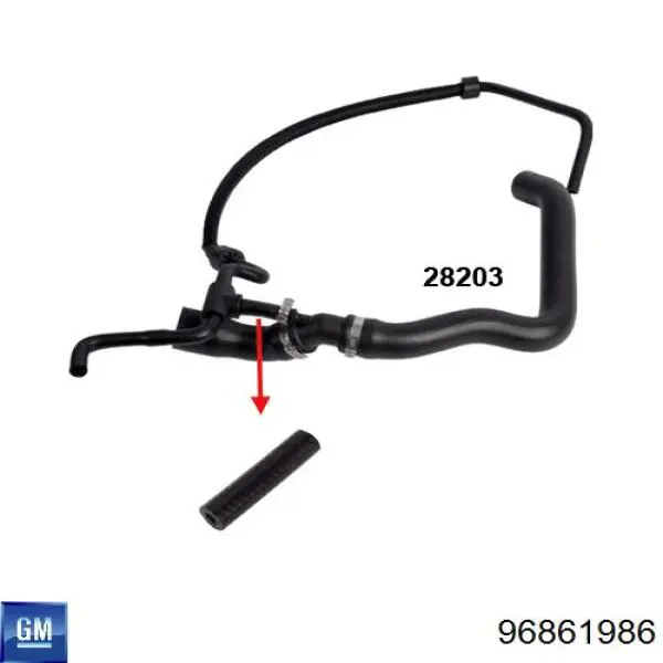  Opel 96861986 ціна, від 9.24 USD