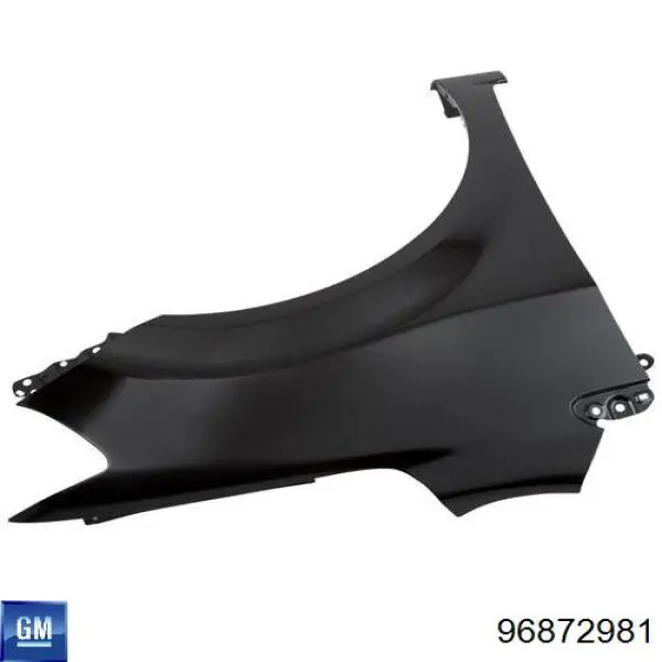 Обшивка капота General Motors 96872981 ціна, від 35.78 USD