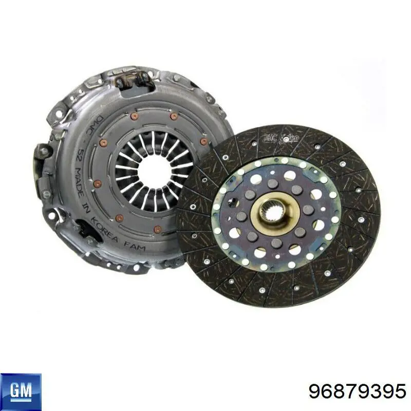 Диск зчеплення ведений General Motors 4813839