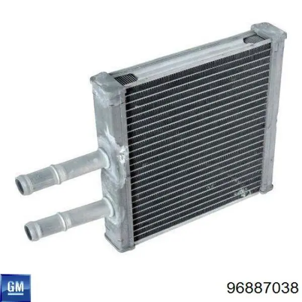 Радіатор пічки (обігрівача) General Motors 96887038 ціна, від 28.40 USD