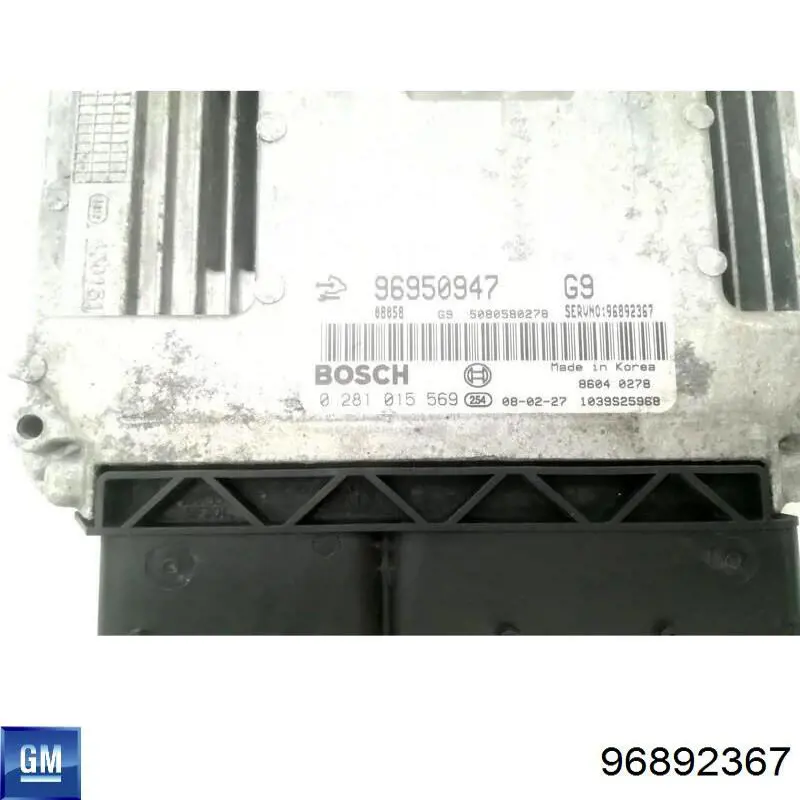 ЕБУ General Motors 96892367 ціна, від 90.67 USD