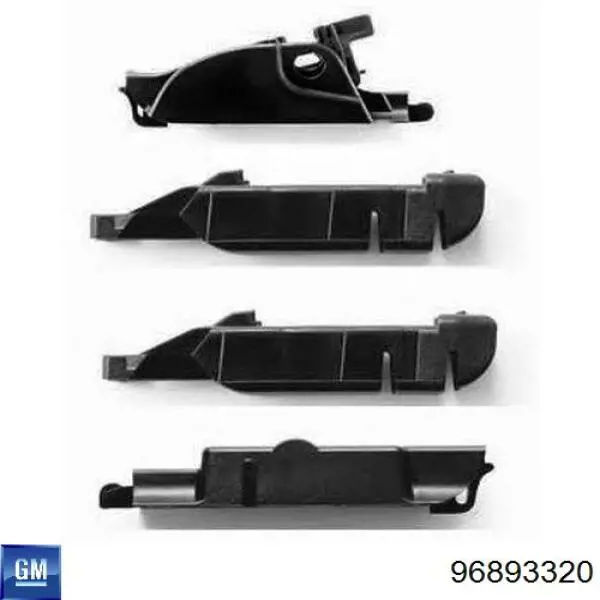 Щітка-двірник лобового скла, пасажирська General Motors 95287043 ціна, від 8.72 USD
