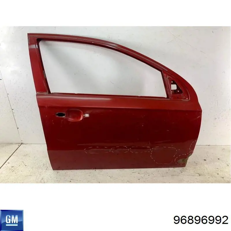 Двері передні, праві General Motors 96896992 ціна, від 169.82 USD
