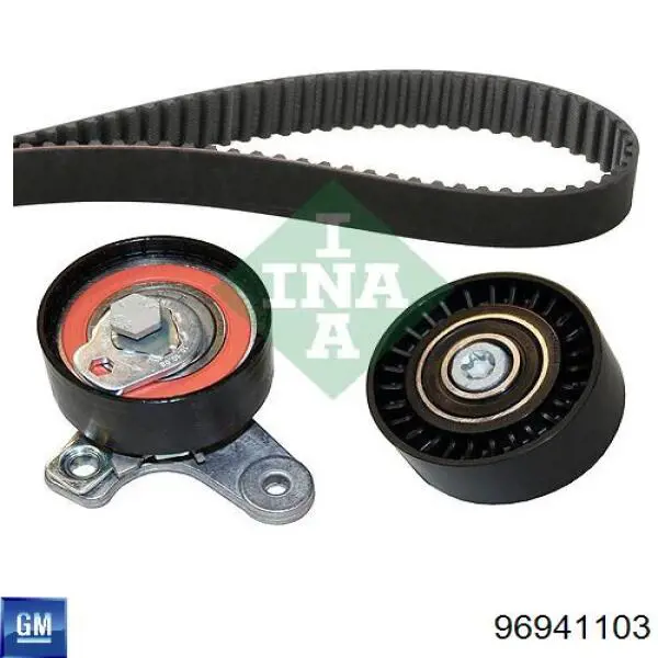 Купити 96941103 General Motors Натяжний ролик