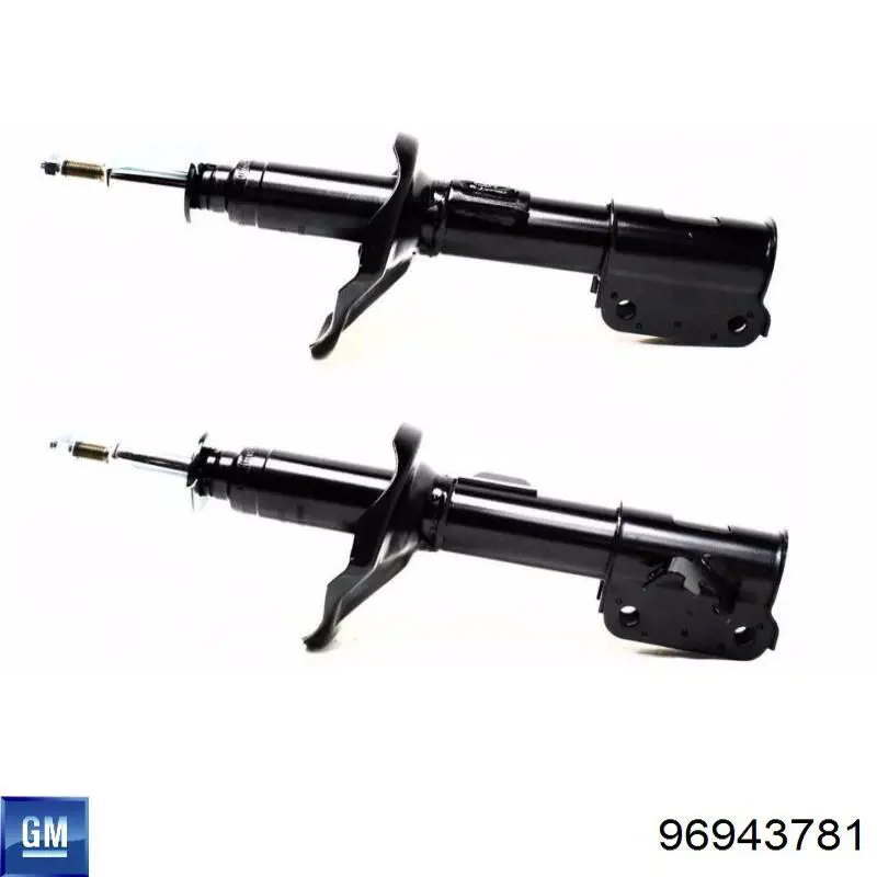 Амортизатор задній, лівий General Motors 96943781 ціна, від 32.70 USD