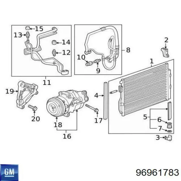  96961783 General Motors