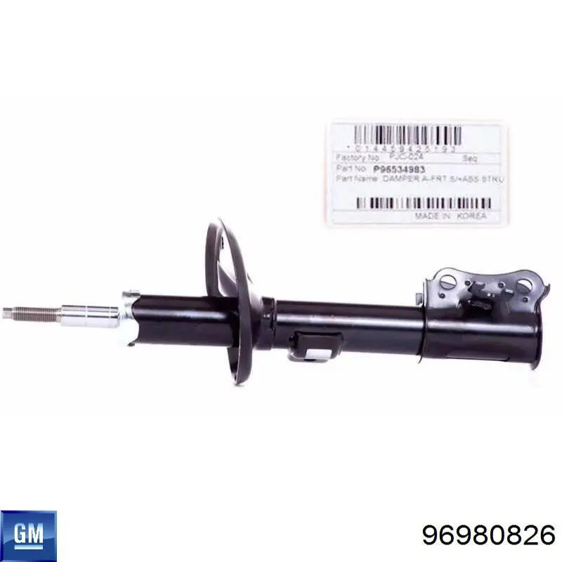 Купити 96980826 General Motors Амортизатора передній лівий