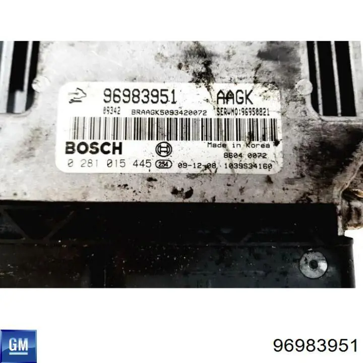  96983951 General Motors