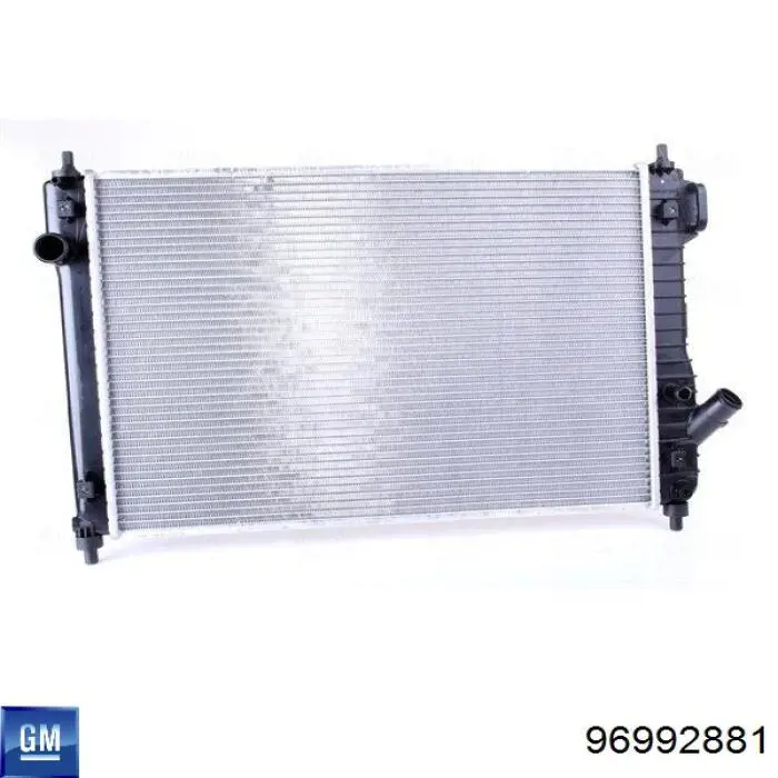 Купити 96992881 General Motors Радіатор двигуна