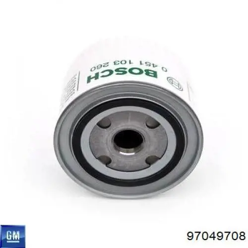 Масляний фільтр двигуна General Motors 97049708 ціна, від 6.26 USD