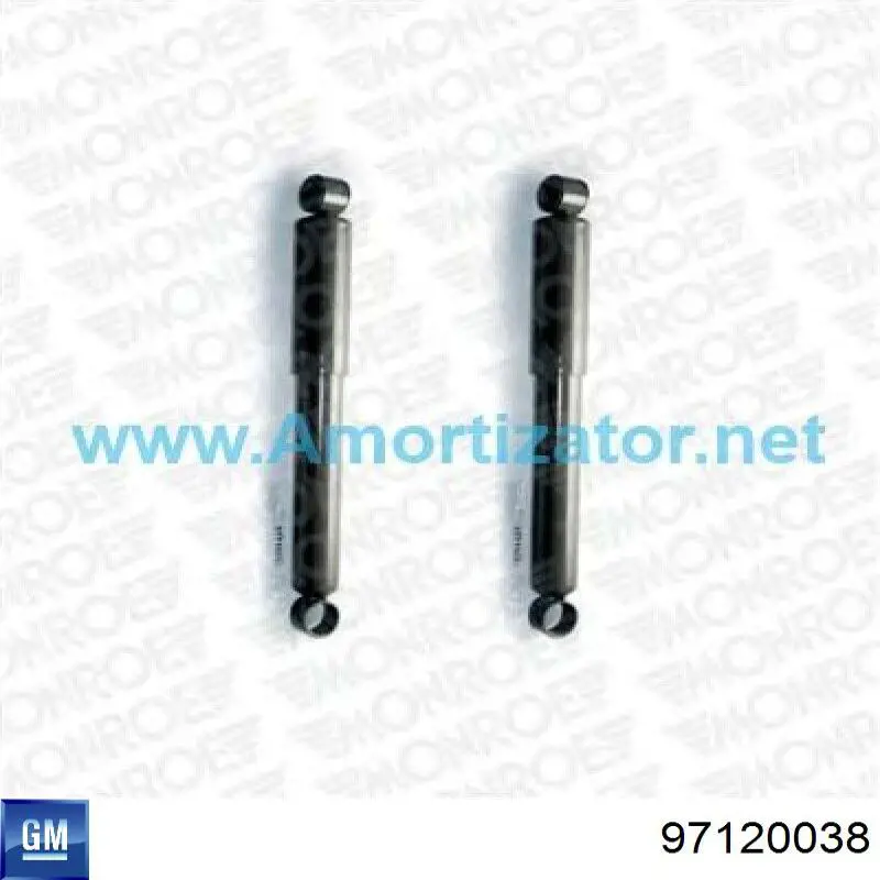 Амортизатор задній General Motors 97120038 ціна, від 40.91 USD