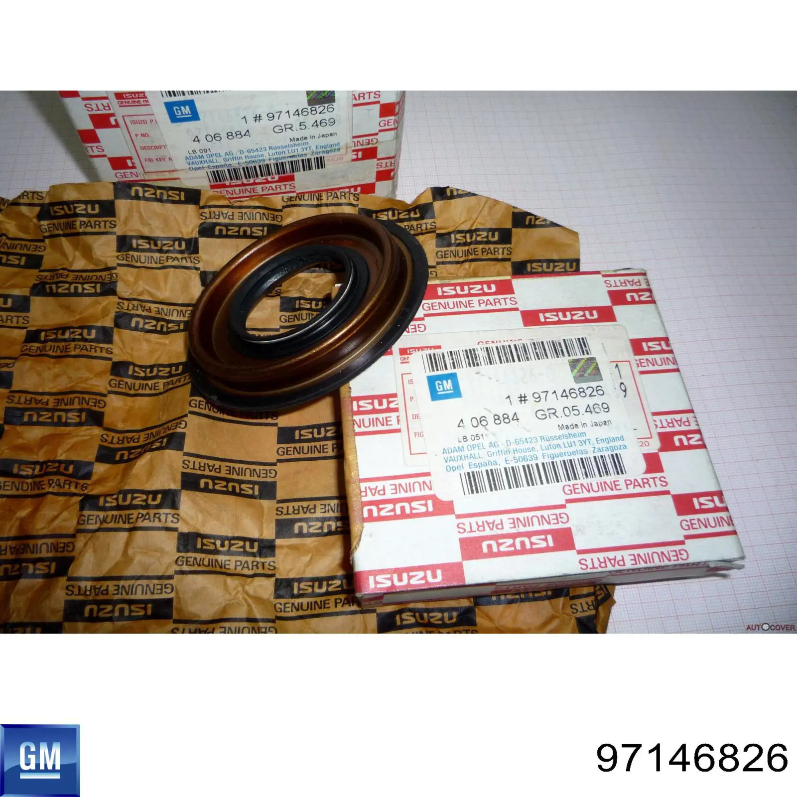 Купити 97146826 General Motors Сальник редуктора заднього моста