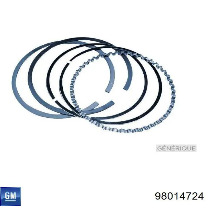 Купити 98014724 General Motors Кільця поршневі на 1 циліндр, STD.