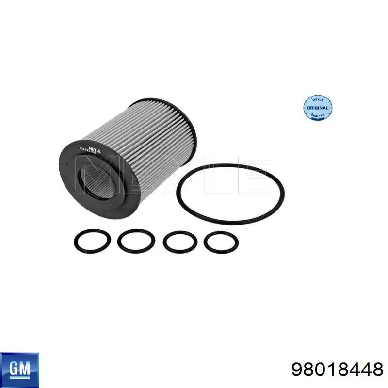 Масляний фільтр двигуна General Motors 98018448 ціна, від 9.70 USD