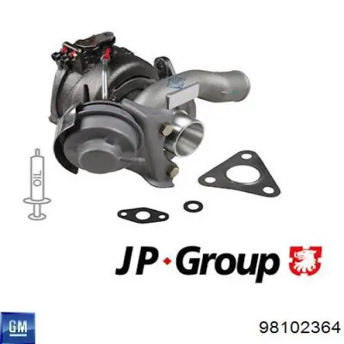 98102364 General Motors Турбонаддув