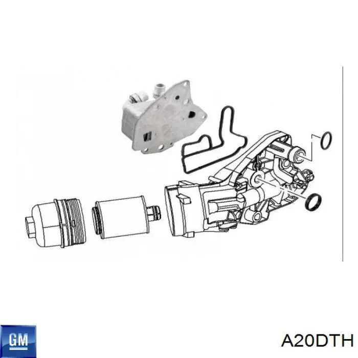 A20DTH General Motors Мотор в зборі