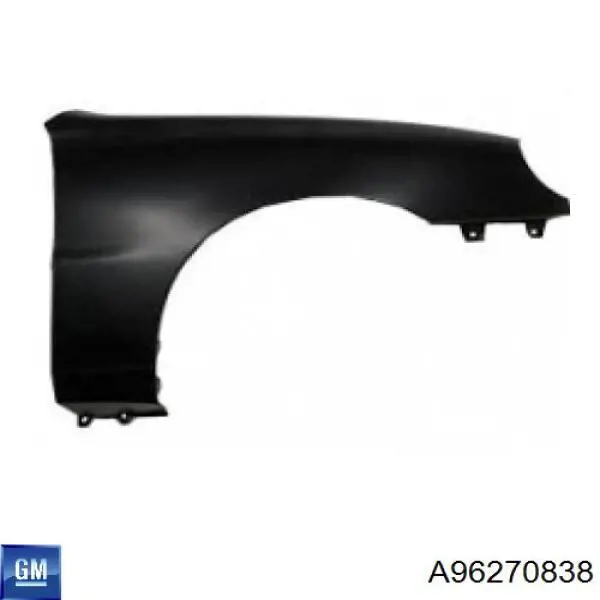 Крило переднє ліве DW10005AL TYG