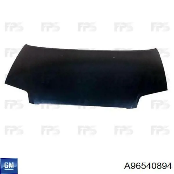 Капот General Motors A96540894 ціна, від 308.77 USD