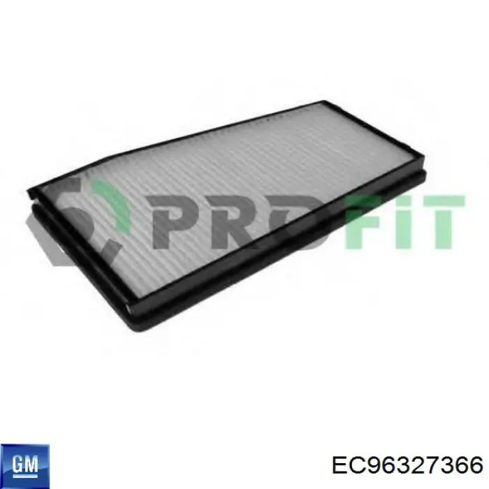 Купити EC96327366 General Motors Фільтр салону вугільний