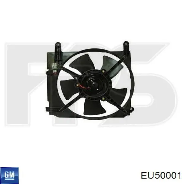 Вентилятор радіатора General Motors EU50001 ціна, від 3.43 USD