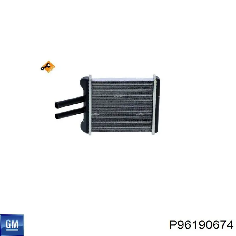 Купити P96190674 General Motors Теплообмінник