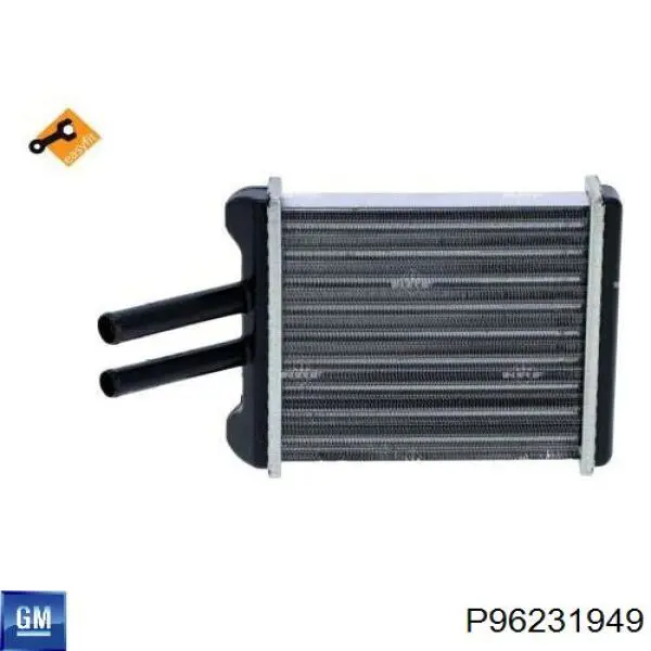 Радіатор пічки P96231949 General Motors