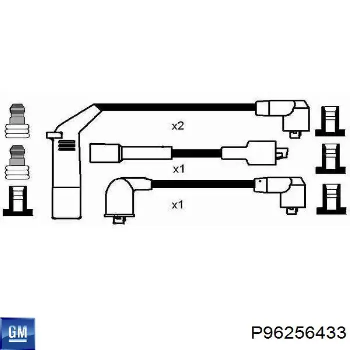 Дріт високовольтний, комплект P96256433 General Motors