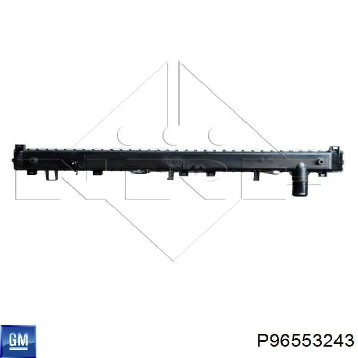 P96553243 General Motors Радіатор охолодження двигуна