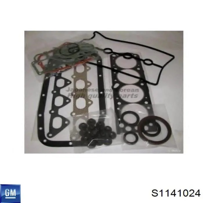 Комплект прокладок двигуна, повний General Motors S1141024 ціна, від 83.75 USD