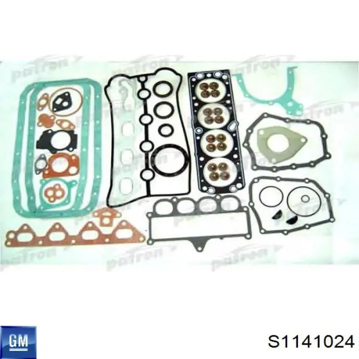 Комплект прокладок S1141024 General Motors