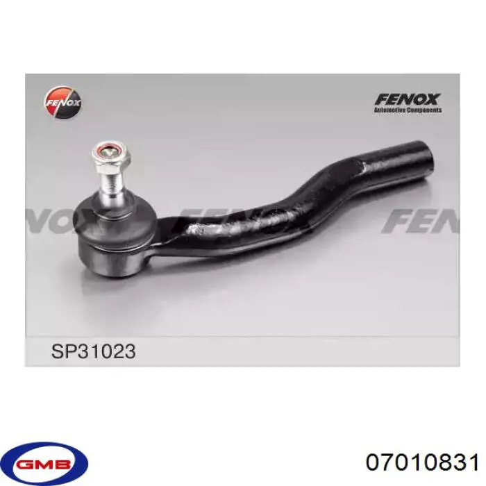 Наконечник рульовий GMB 07010831 ціна, від 11.47 USD